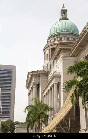 Die National Gallery in Singapur in Asien Stockfoto