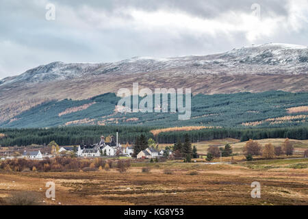 Dalwhinnie Distillery Stockfoto