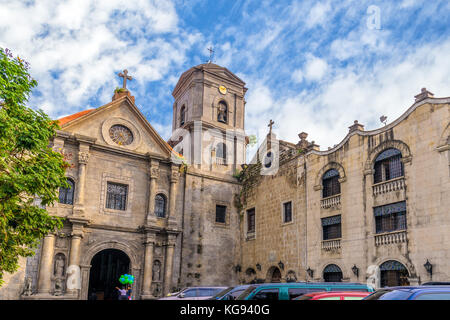 San Agustin Kirche in Manila Stockfoto