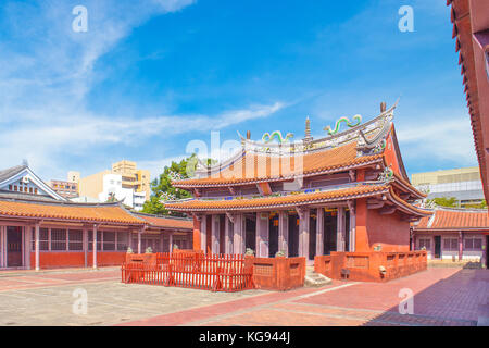 Konfuzius Tempel in Tainan, Taiwan Stockfoto