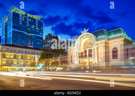 Stadttheater von Ho Chi Minh City Stockfoto