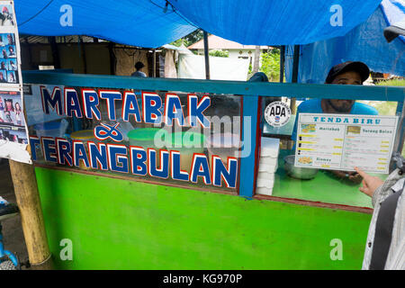 Um Gili Air - martabak Stockfoto