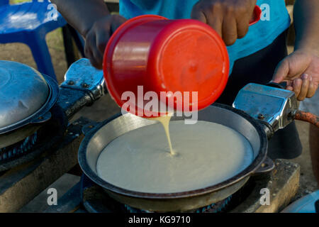 Um Gili Air - martabak Stockfoto