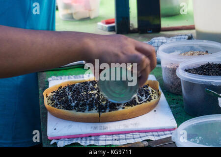 Um Gili Air - martabak Stockfoto