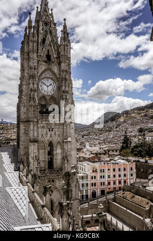 Basílica del Voto Nacional Stockfoto