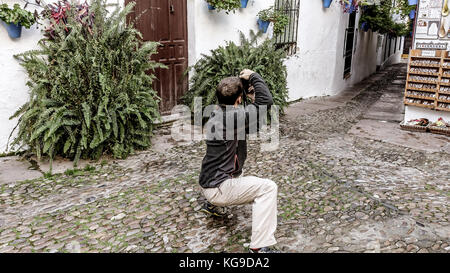 in der Stadt Stockfoto