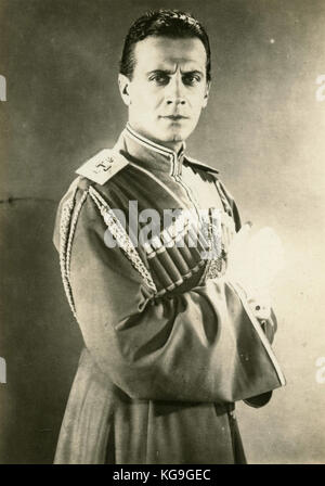 Schauspieler Iwan Petrowitsch im Stummfilm Die Orlow, 1927 Stockfoto