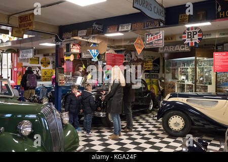 The Cotswold Motoring Museum & Toy Collection, Bourton on the Water, Gloucestershire, England, Großbritannien Stockfoto