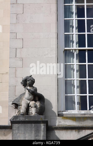 Das Rathaus Gebäude in Leeds, West Yorkshire Stockfoto