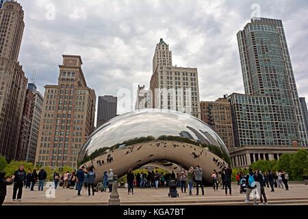 Skyline von Chicago Stockfoto