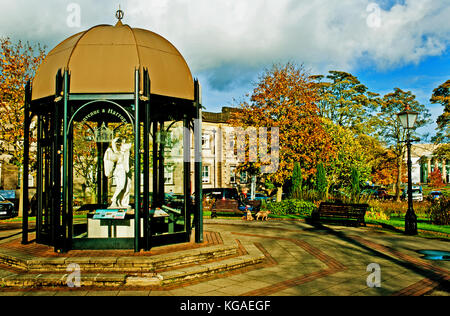 Crescent Gardens, Harrogate, North Yorkshire Stockfoto