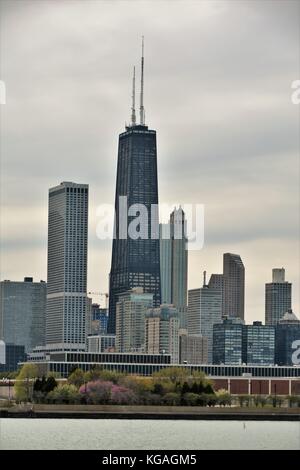 Skyline von Chicago Stockfoto