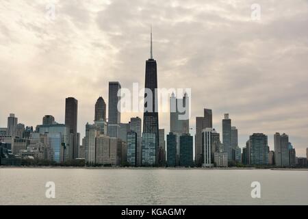 Skyline von Chicago Stockfoto