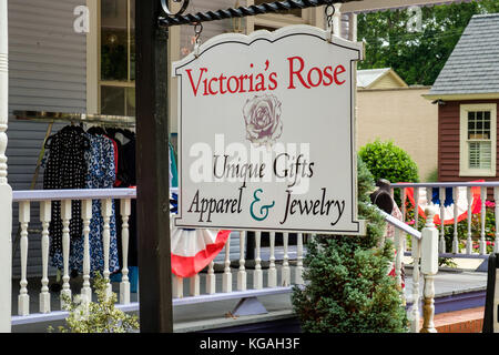 Victorias Rose, 311 Main Street, Smithfield, Virginia Stockfoto