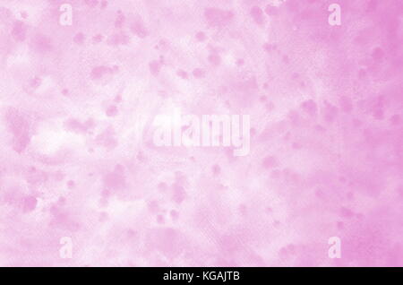 Handgemalte abstrakte Eis aquarell Muster in Schwarzweiß Baby Pink für Hintergrund und Kopieren Stockfoto