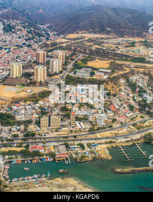 Caracas vom hohen - Venezuela Stockfoto