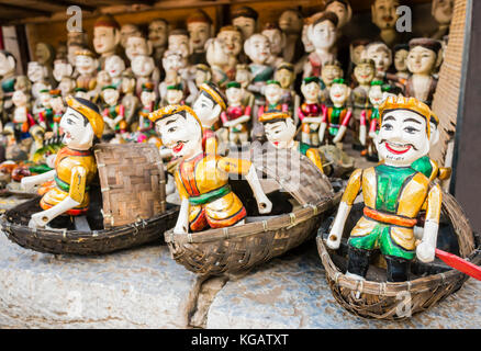 In der Nähe der traditionellen Wasser Marionetten in Hanoi, Vietnam Stockfoto