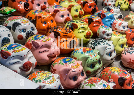 Geld Banken in Hanoi store Stockfoto