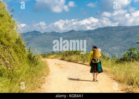 Dong Van (Ha Giang) Vietnam - Wandern, Landschaft Stockfoto