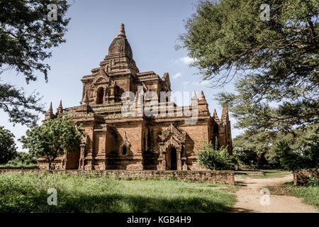 Bagan, Myanmar Pagoden (Tempel) Stockfoto