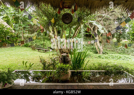 Pai, Thailand - Xhale Yoga Retreat Stockfoto