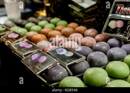 Mochi Eis Kugeln Stockfoto