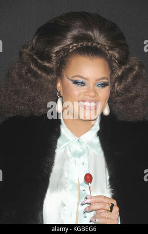 Los Angeles, Kalifornien, USA. November 2017. ANDRA DAY bei den 21. Jährlichen Hollywood Film Awards im Beverly Hilton Hotel, Los Angeles, CA. Credit: Paul Fenton/ZUMA Wire/Alamy Live News Stockfoto