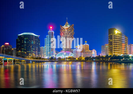 Landschaft von Macau, China Stockfoto