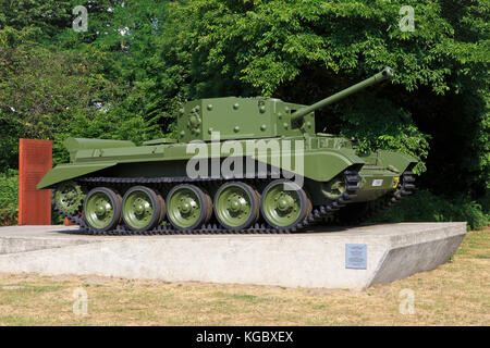 Eine britische Cromwell IV Tank (27 M) Der 11. Panzerdivision in verwendet während der Befreiung von Antwerpen, Belgien 1944 Stockfoto