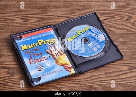 Monty Python and The Holy Grail DVD Stockfoto