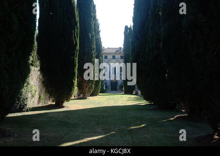 Zeitgenössische Bilder von Villa Cetinale, Siena Italien, Stockfoto