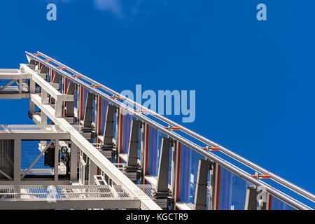 Blick von der Shard, der Shard, auch als die Glasscherbe, Shard London Bridge, ist ein 95-stöckiges skyscrape, in London. Stockfoto