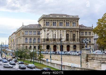 Gebäude der Ungarischen Akademie der Wissenschaften. Stockfoto