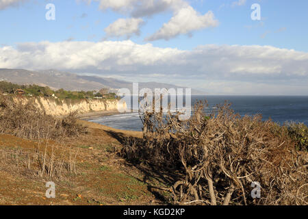 Point Dume Naturschutzgebiet, Malibu Kalifornien Stockfoto