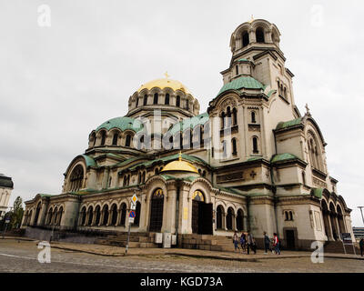 Die Alexander-Newski-Kathedrale in Sofia, Bulgarien Stockfoto