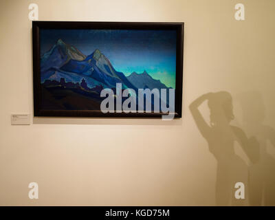 Die Sammlung von Nicholas roerich in der National Gallery kvadrat ausgestellt (Platz 500), Sofia, Bulgarien Stockfoto