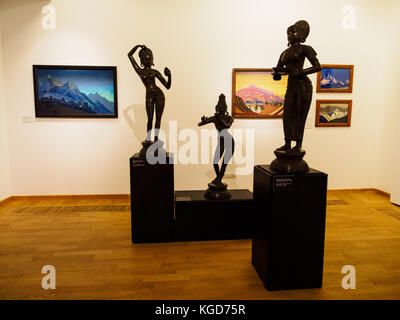 Die Sammlung von Nicholas roerich in der National Gallery kvadrat ausgestellt (Platz 500), Sofia, Bulgarien Stockfoto