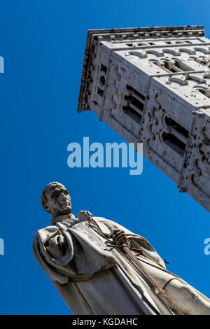 Chiesa di San Michele in Foro, Lucca, Italien. Stockfoto