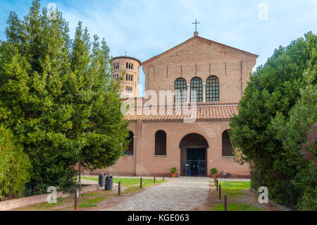 Basilika von Sant'Apollinare in Classe Stockfoto