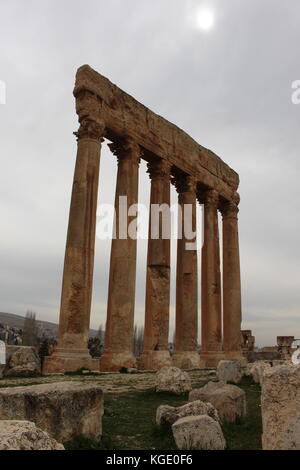 Ba'albek, Libanon Stockfoto