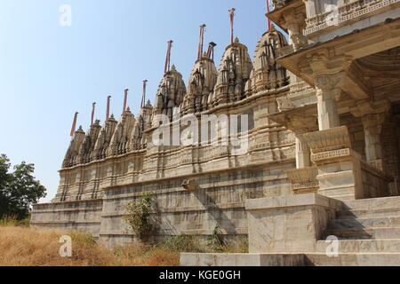 Ranakpur Tempel, Indien Stockfoto