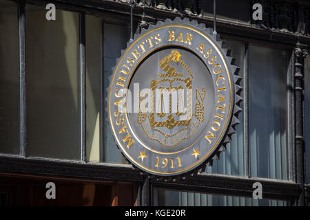 Massachusetts Bar Association, Boston, Massachusetts, USA Stockfoto