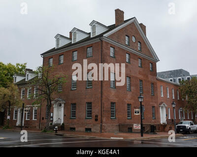 Gadsby's Tavern Museum in Alexandria, Virginia, United States. Stockfoto