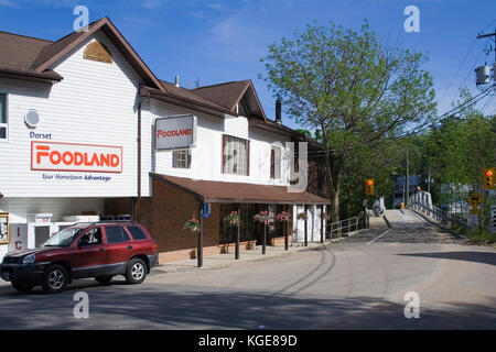 Architektur ländlichen Ontario Dorset Stockfoto