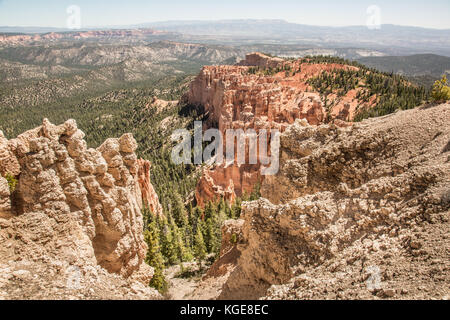 Rainbow Point, Utah Nationalparks. Schluchten, Wanderwege, Natural Bridges, Felsformationen und die Landschaft. Stockfoto