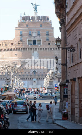 Castel Sant' Angelo in Rom, Italien Stockfoto