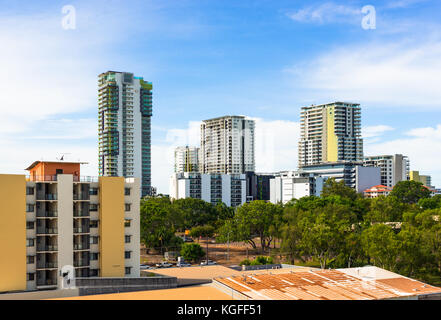 Modernes Apartment Towers in Darwin. Northern Territory. Australien. Stockfoto