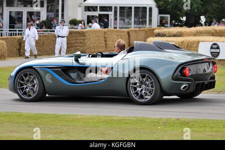 Aston Martin CC100 Concept Car in Goodwood Festival der Geschwindigkeit 2015 Stockfoto