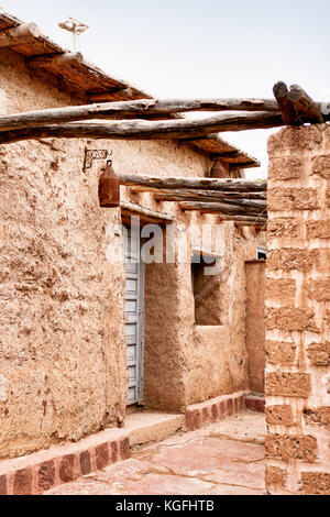 Klassische arabische Architektur, traditionelle marokkanische Home Stockfoto