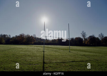 Lloyd Park in Croydon an einem Herbstmorgen Stockfoto